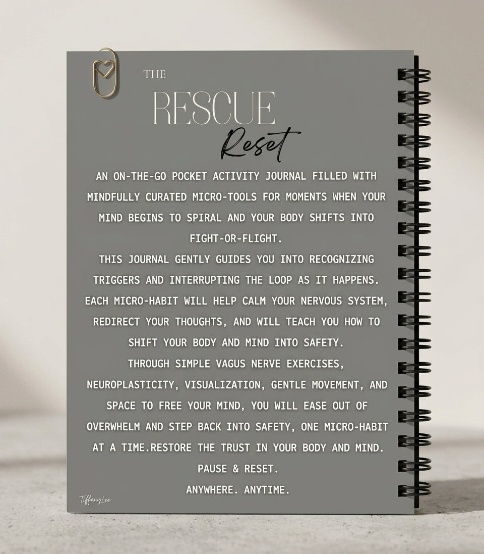 THE RESCUE RESET POCKET JOURNAL