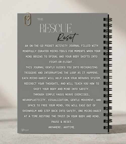 THE RESCUE RESET POCKET JOURNAL